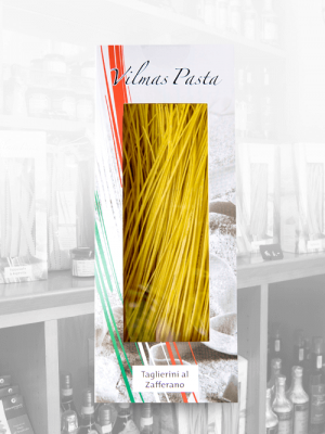 Vilmas Pasta Karton Taglierini al Zafferano