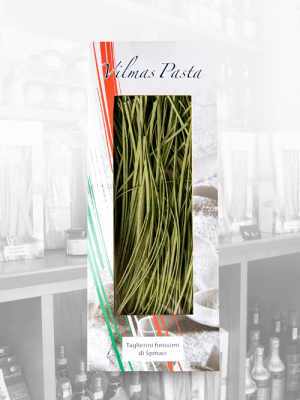 Vilmas Pasta Karton Taglierini finissimi di Spinaci